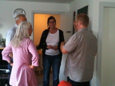 Projektgruppen arbejder med metoderne og sikrer relevans og forståelse for deltagernes hverdag. Metodedagen blev afholdt på KaløVig Center.